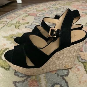 Michael Michael Kors Wedge Heel Sandals Size 8